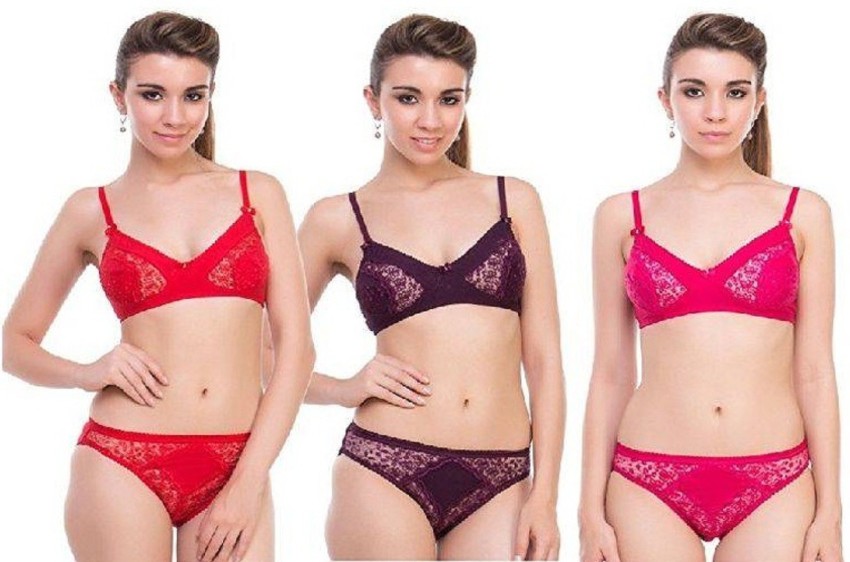 Buy online Unique Fashion Padded Bra And Panty from lingerie for Women by  Unique Fashion for ₹320 at 42% off