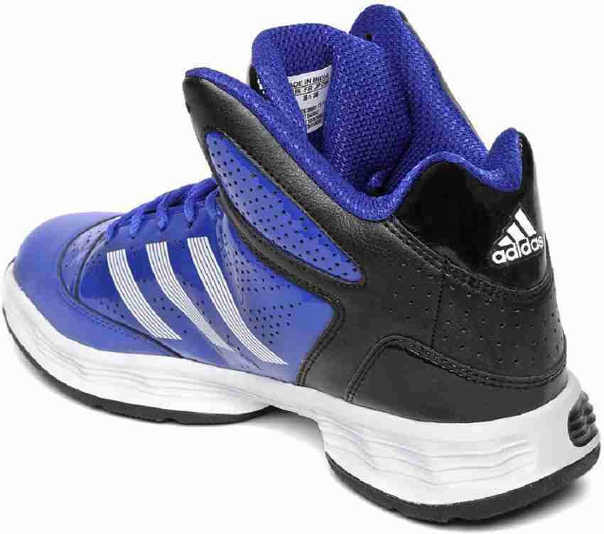 Adidas leather hot sale basketball shoes