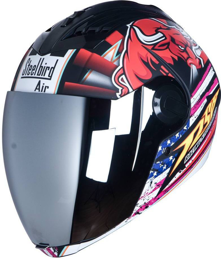 Steelbird Air SBA 2 Horn Motorbike Helmet Motorbike Flipkart