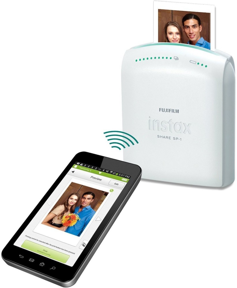 FUJIFILM instax SHARE Smartphone Printer SP-1 With 2x Fuji Instax