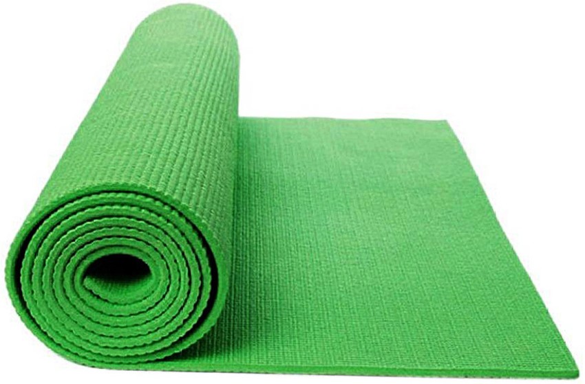 EMMQUOR 4 mm Green Color Yoga Mat Green 4 mm Yoga Mat - Buy EMMQUOR 4 mm  Green Color Yoga Mat Green 4 mm Yoga Mat Online at Best Prices in India 