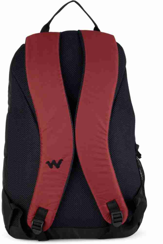 Wildcraft bags cheap red and black