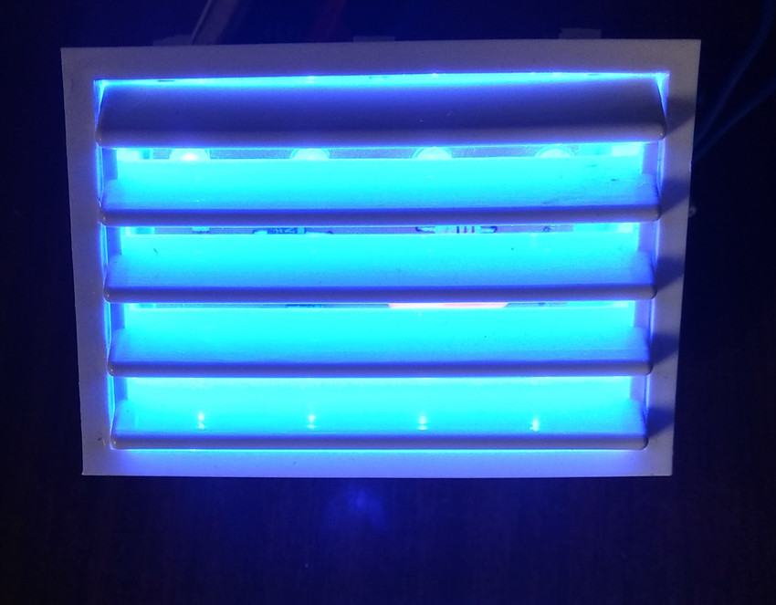 Modular outlet foot lamp