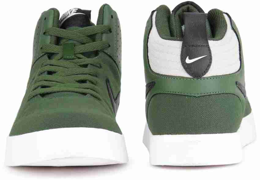 Nike liteforce iii mid green sneakers outlet