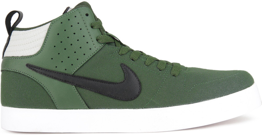 Nike liteforce iii 2024 mid green sneakers