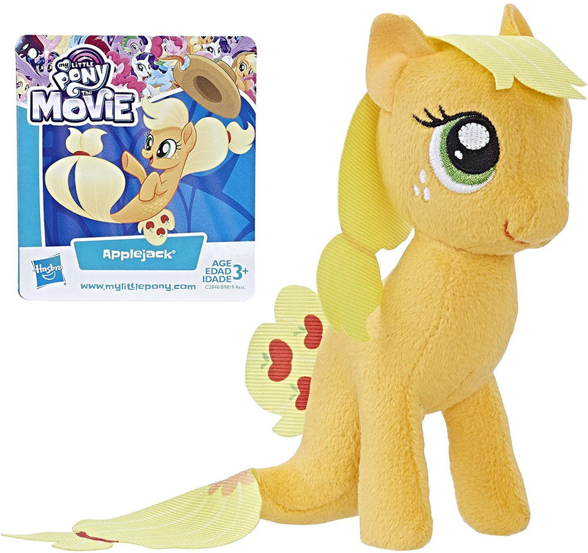 My little pony applejack plush hot sale
