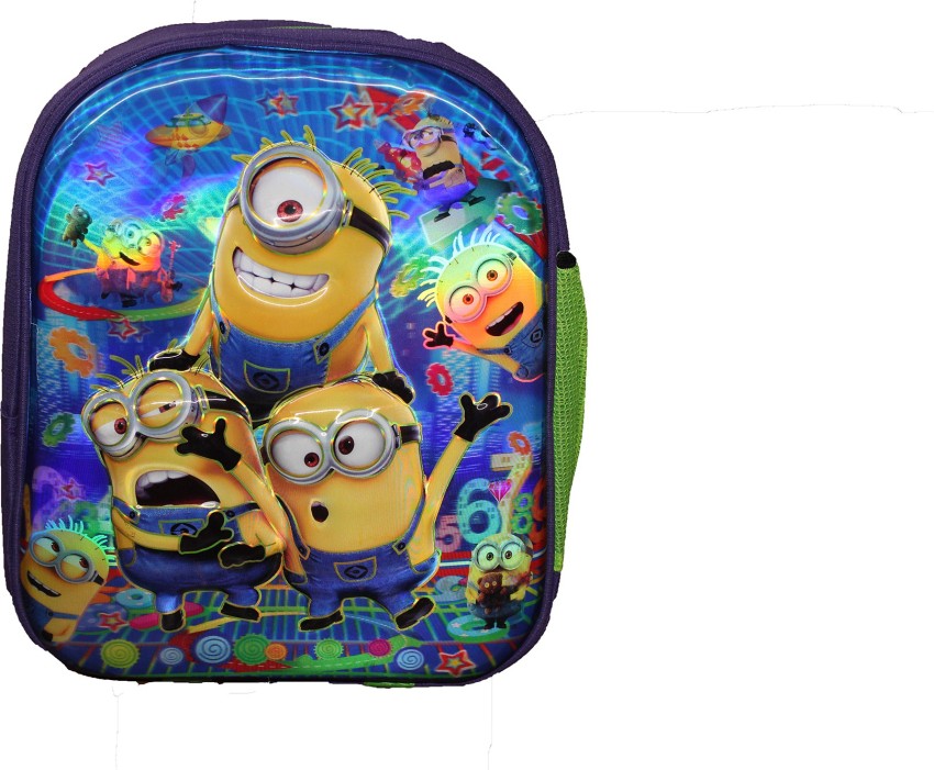 12 Inch Minions Children's Backpack Kids School Cute Daily Bag