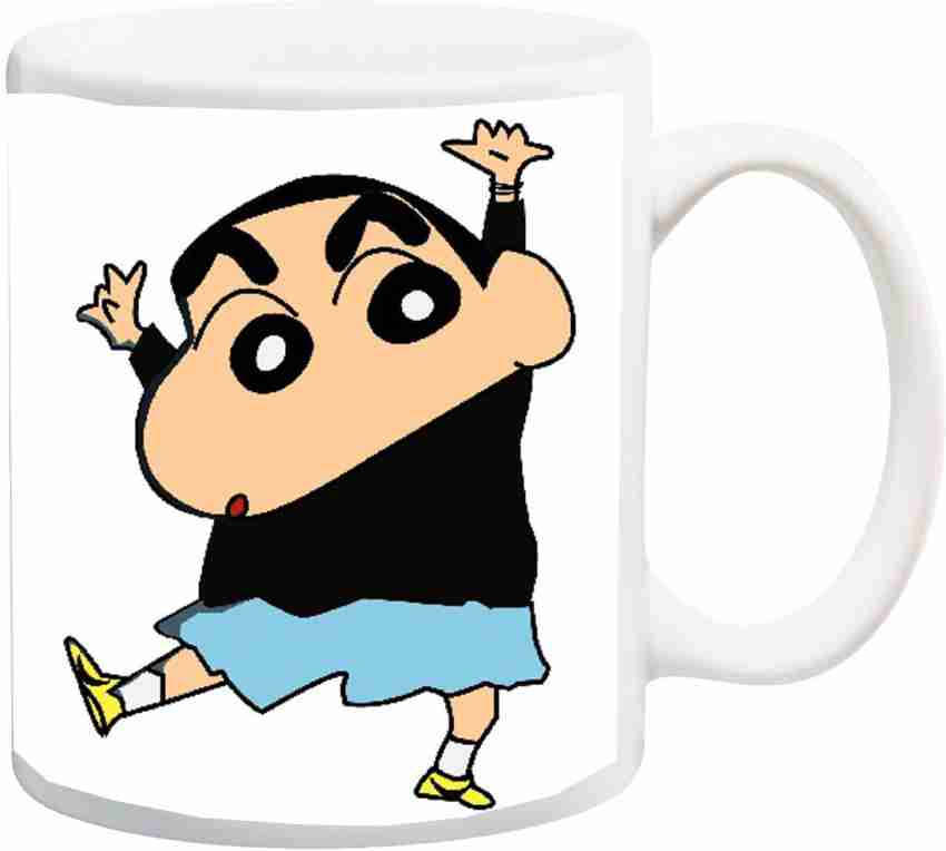 Stylotrendz Shinchan Family and other side Shin Chan Gift Ceramic