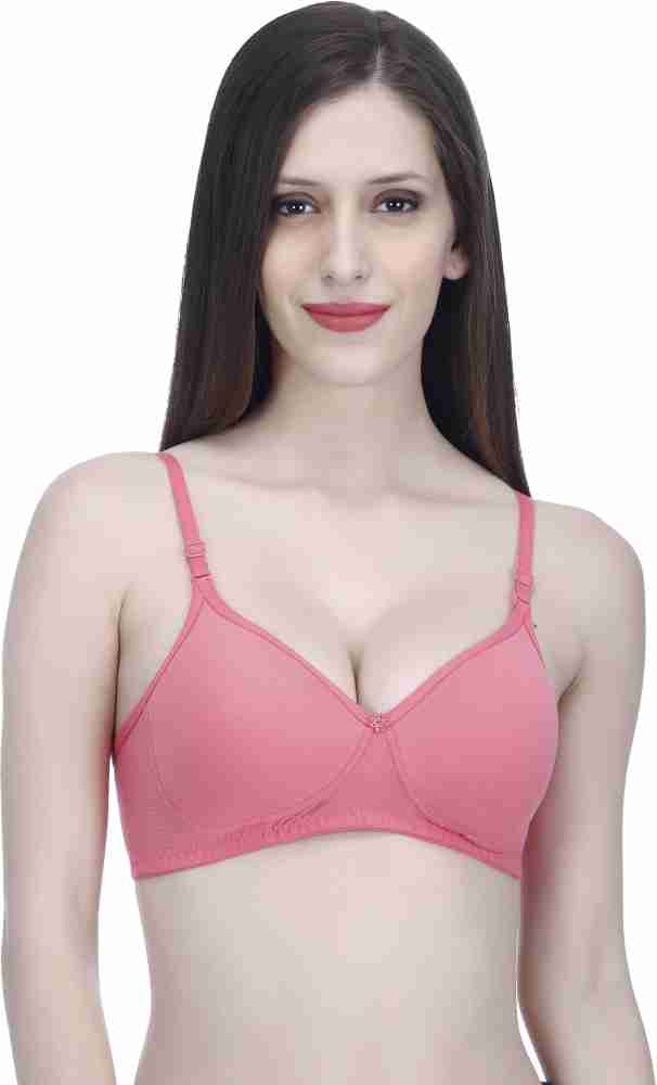 ELINA Women Push-up Heavily Padded Bra - Buy Lightmaroon-Peach