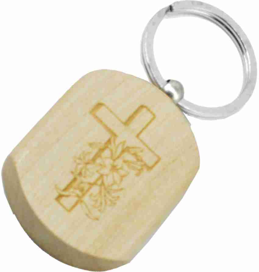 The Handcrafted Cross Keychain
