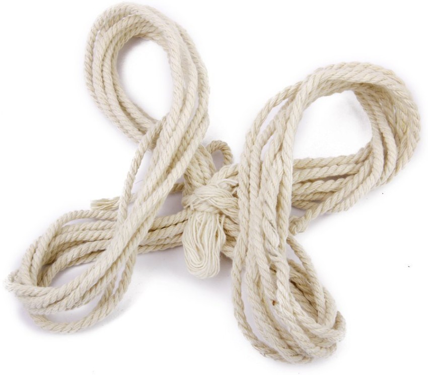 DELTA Imported 1 x 30M Natural DIY Braided Cotton Rope Cord String