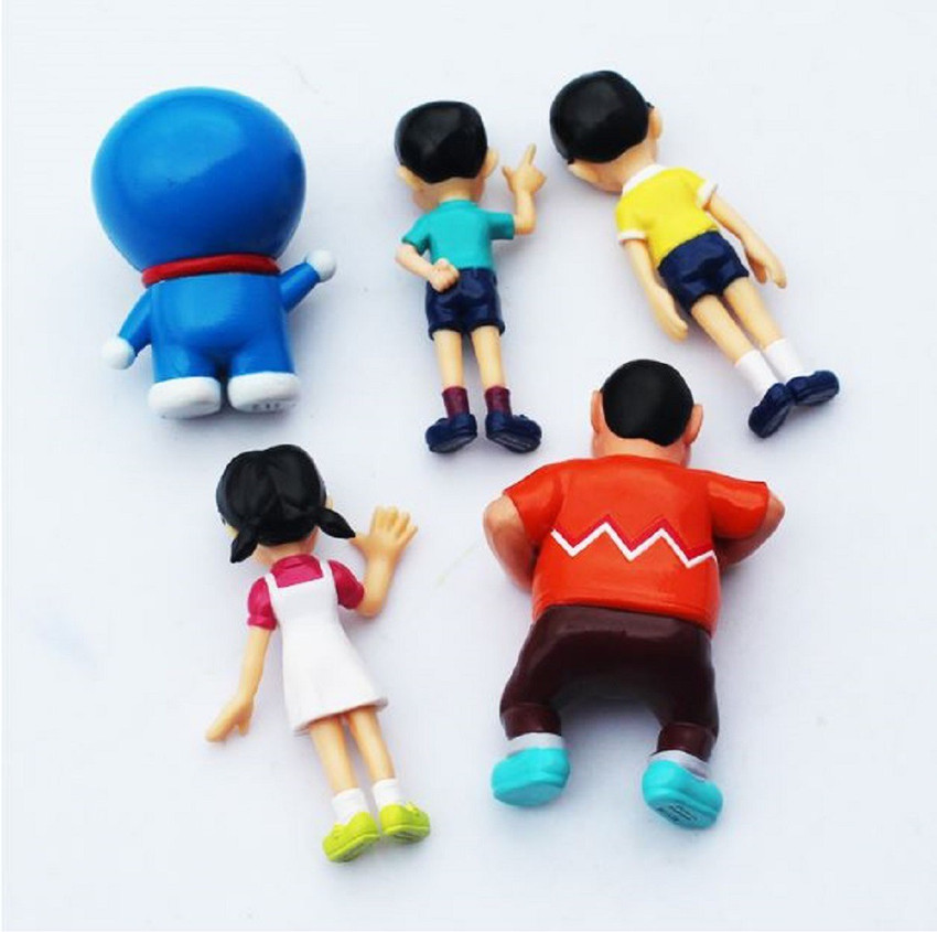 Delite Doraemon MINI Toys Pack of 5 Doraemon MINI Toys Pack of 5