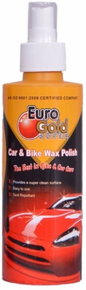 Euro Gold Car and Bike Wax Polish, Spray, Packaging Size: 250 ml at Rs  40/piece in New Delhi