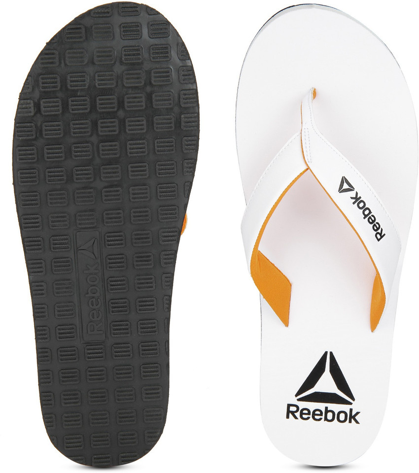 Reebok slippers white online