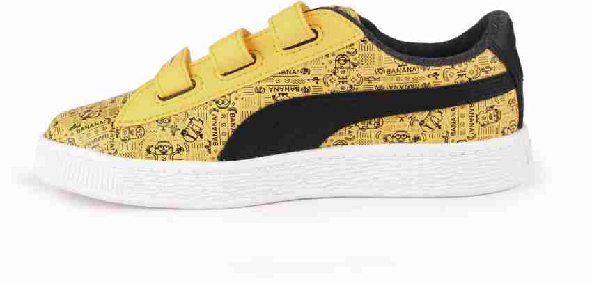 Puma kids' minions basket v sneaker hotsell