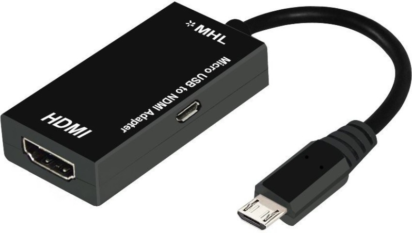 half strong Turbine microware HDMI Cable 0.3 m Micro USB to HDMI MHL Cable adapter - microware  : Flipkart.com