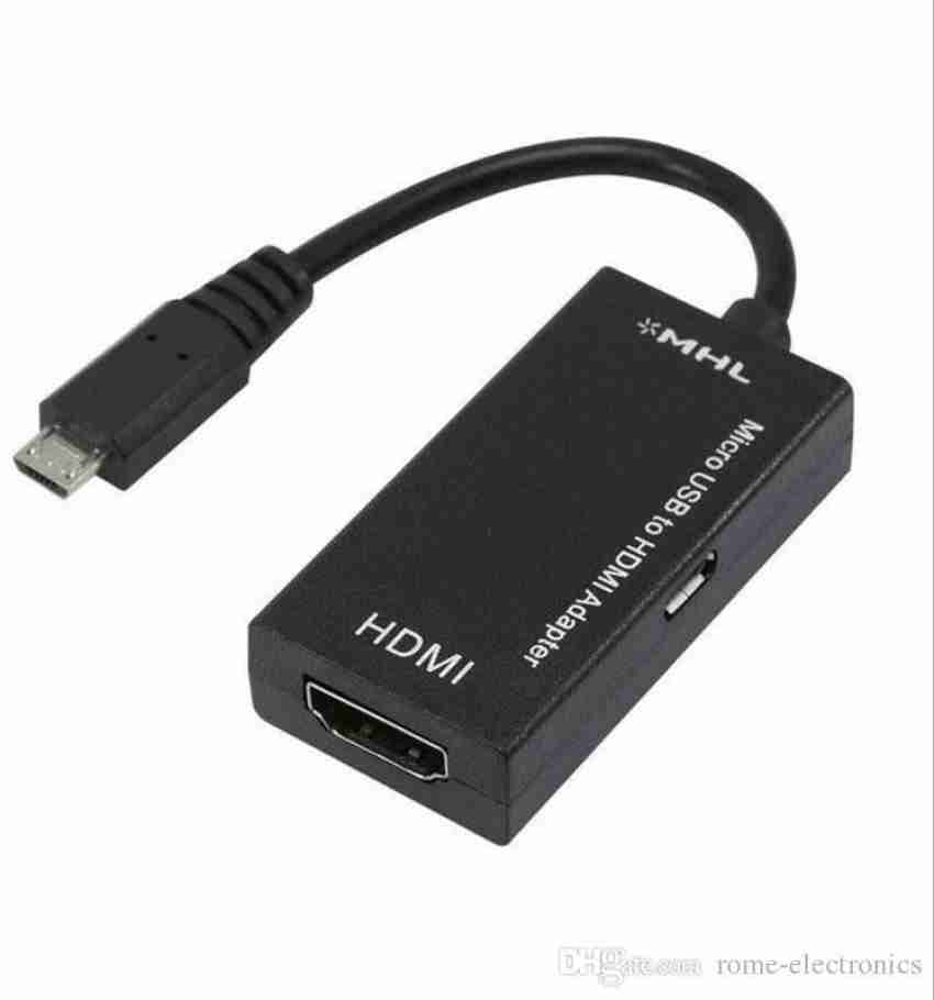 New 3-in-1 1080p HDMI Female to Micro / Mini HDMI Male Adapter Connector T  Shape