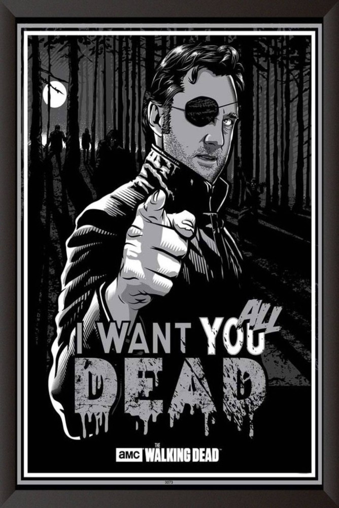 The Walking Dead Season Matte Finish Poster Paper Print