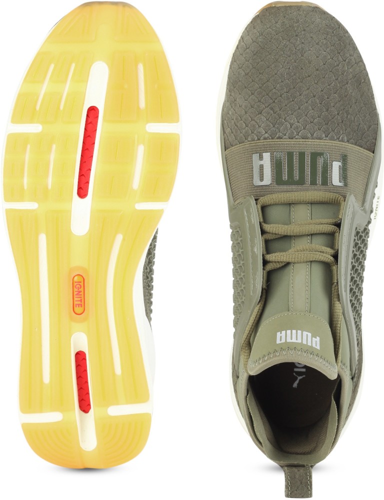 Puma ignite limitless sale olive green