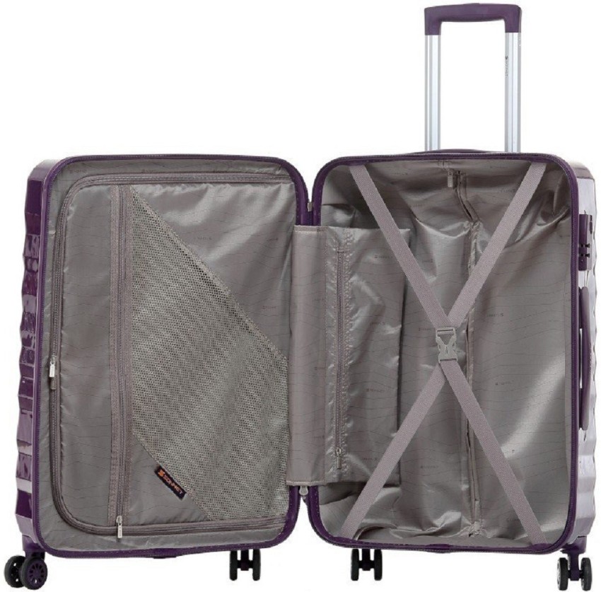 Sonnet Sparkle ABS/Polycarbonate 67 CMS Check-in Luggage (Ice Blue) :  Amazon.in: Fashion