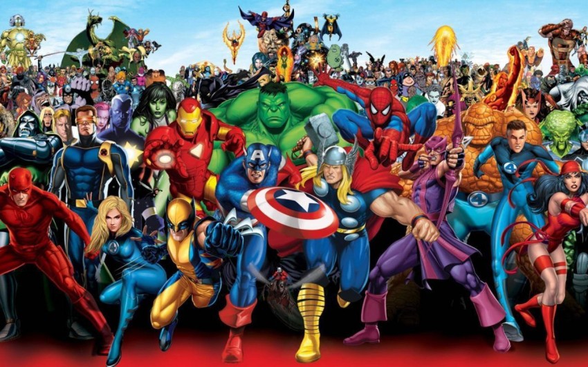 Comics Marvel HD POSTER PRINT ON 36X24 INCHES Photographic Paper - Art &  Paintings posters in India - Buy art, film, design, movie, music, nature  and educational paintings/wallpapers at