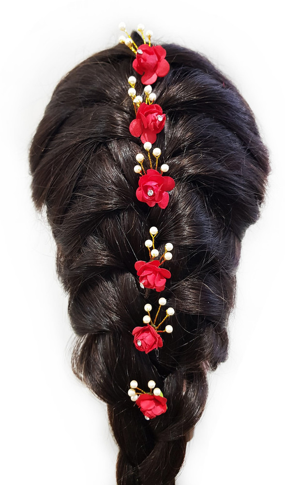 kabello Party Wear Hair Clips Hair Juda Bun Maker Hair
