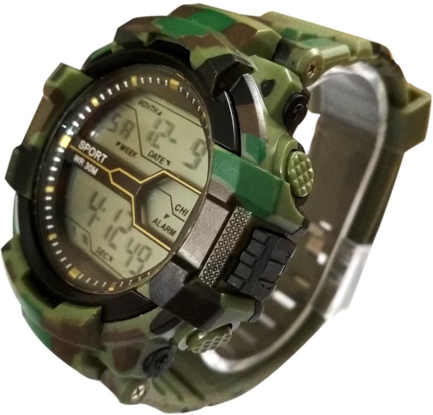 Buy TopamTop Digital Watch For Boys Indian army watch Online at Best Prices in India Flipkart