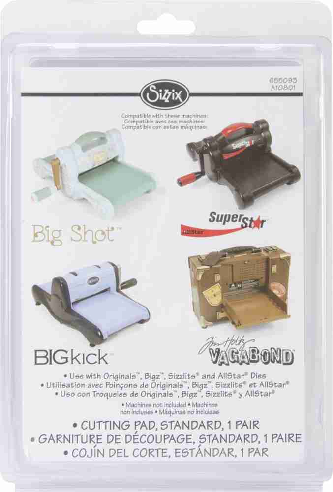 Sizzix Bigkick/Big Shot/Vagabond Cutting Pads 1 Pair-Standard 8.75