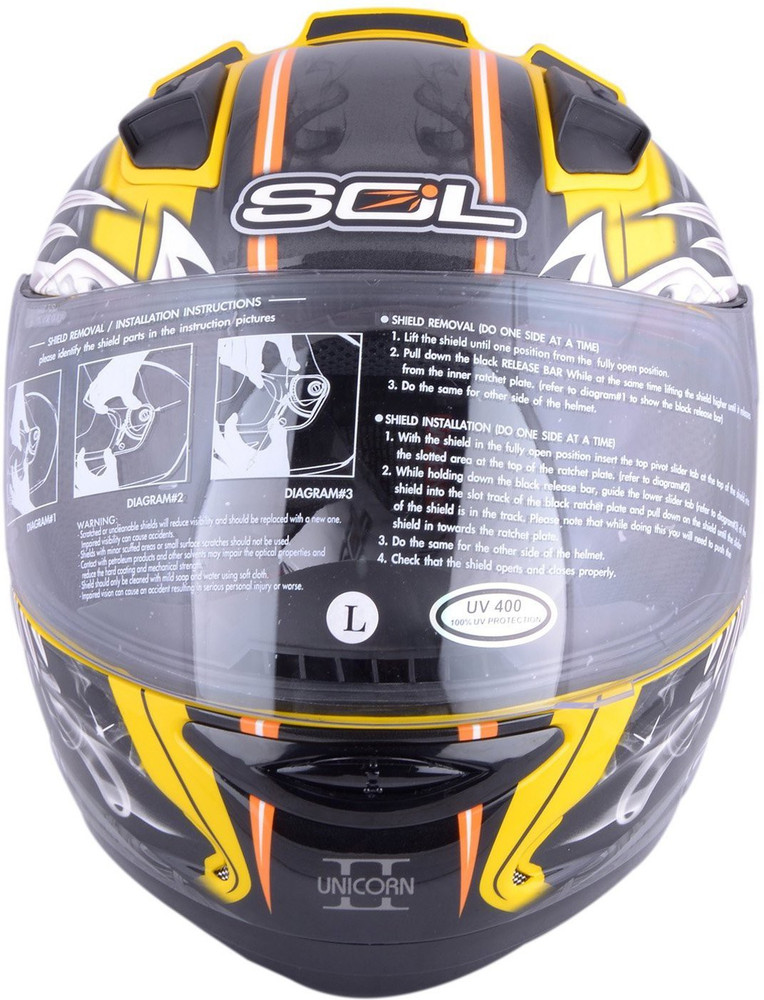 Sol unicorn helmet best sale price