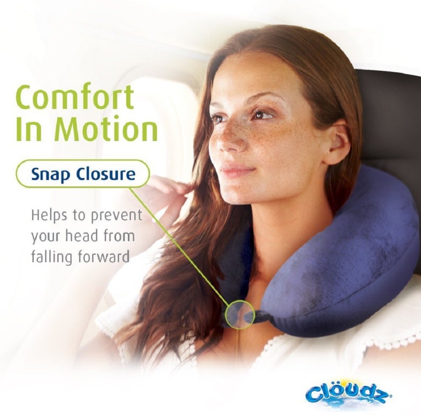Cute Travel Pillow For Kids & Adults, Pure Memory Foam U-shaped