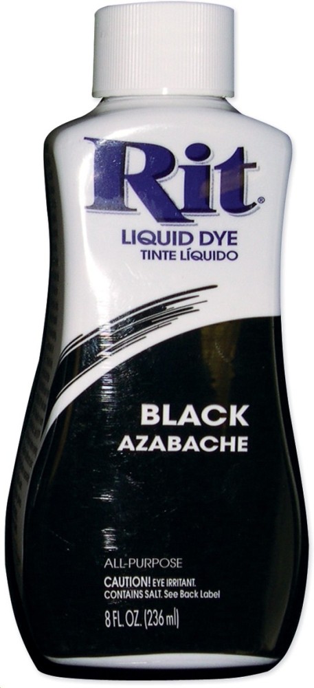 Liquid Dye, Black, 8-oz.