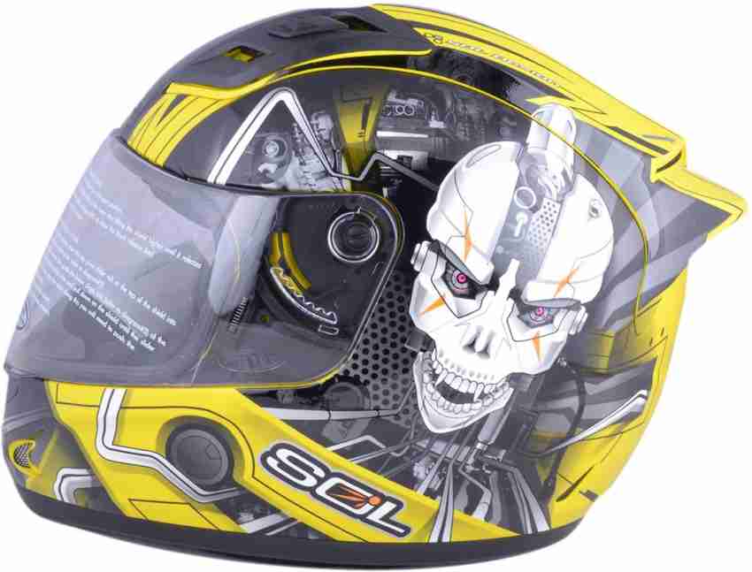 Sol metal hot sale man helmet