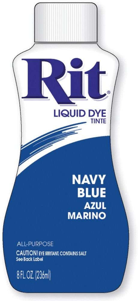 Rit Liquid Fabric Dye, Navy Blue, 8-oz.