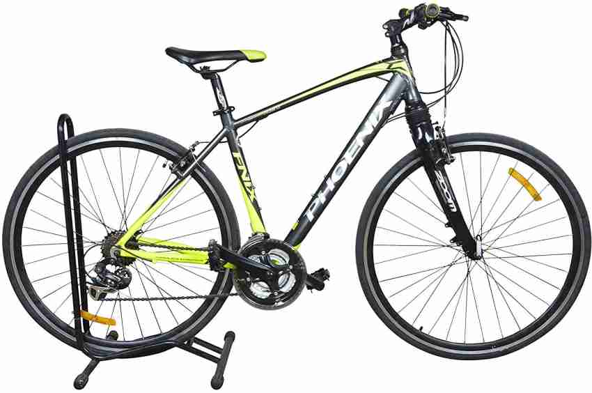 PHOENIX Cruise 1.0 700C 21 Speed PHCS10MSBKGN Unisex Bicycle L