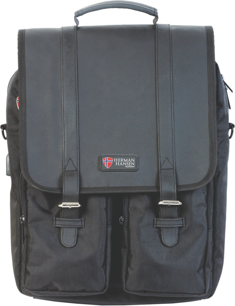 Herman hansen backpack with usb charging port hotsell