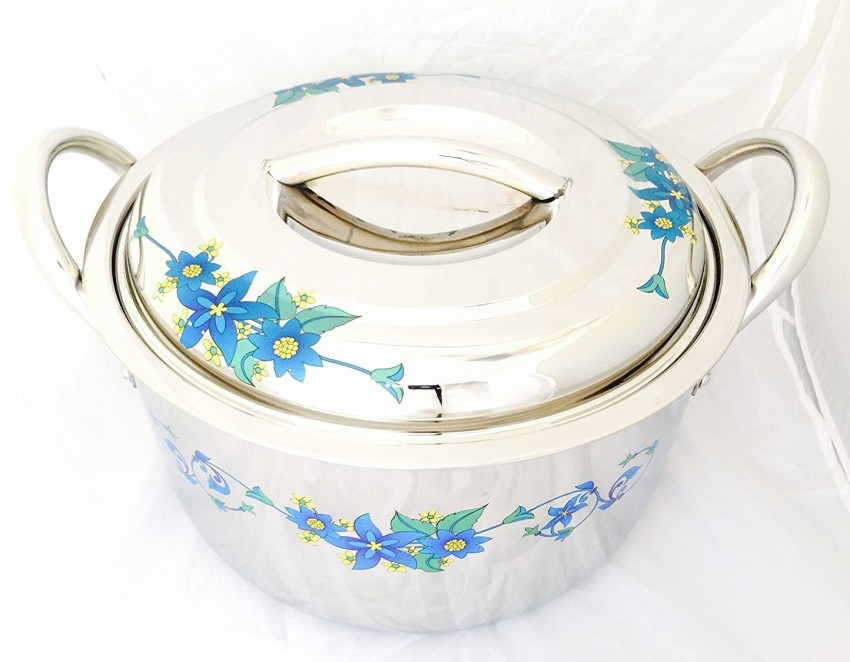 Buy Butterfly Deluxe Dish 3 Stainless Steel Floral Hot Pack