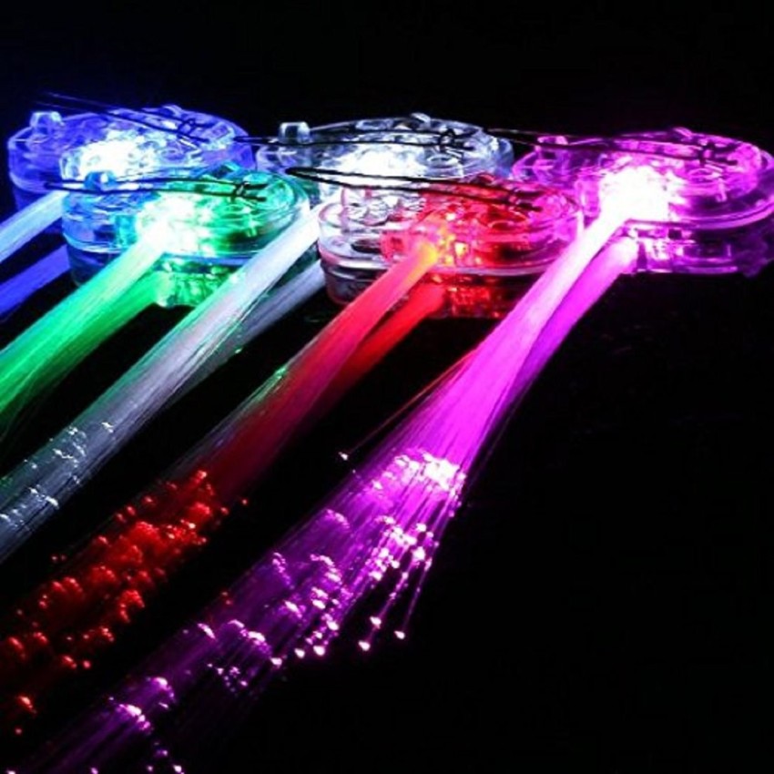 LED Lights Hair Light up Fiber Optic LED Hair Barrettes Party Favors for  Party  China Fiber Optic Hair and LED Flashing Hair price   MadeinChinacom