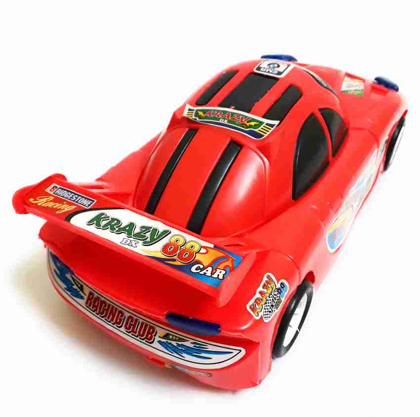 The Game Begins Super Car for Kids Red color Size 38 cm Length and