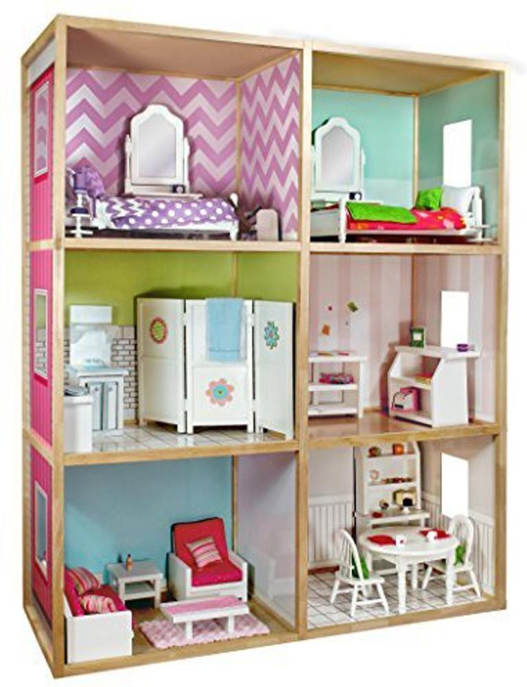 18 inch doll house for sale clearance