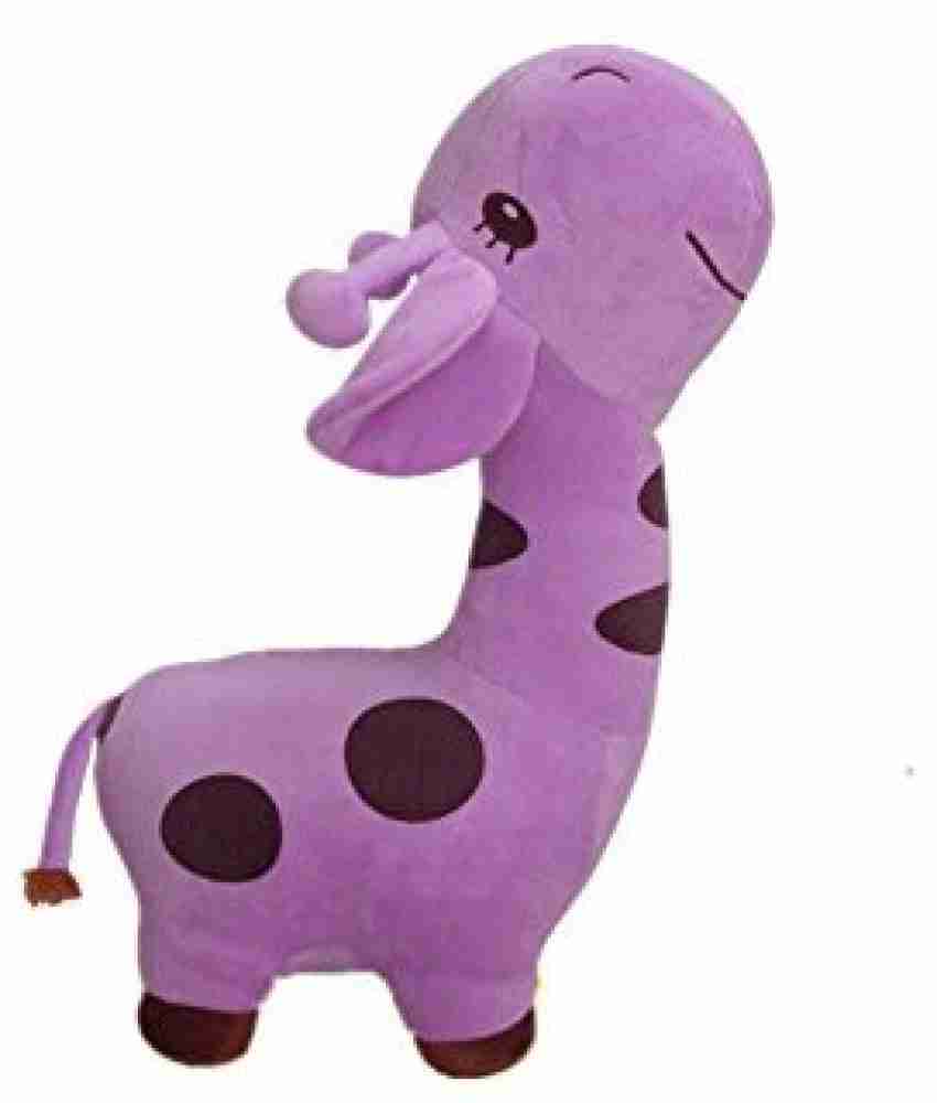 Purple sales giraffe plush