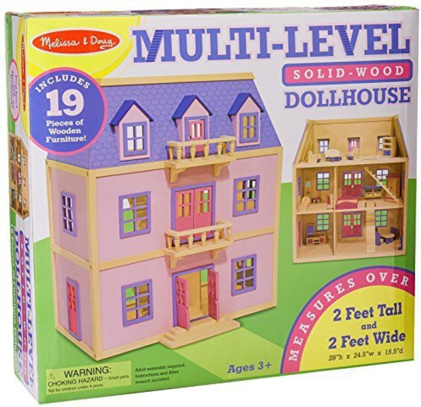 Multi-Level Dollhouse- Melissa and Doug
