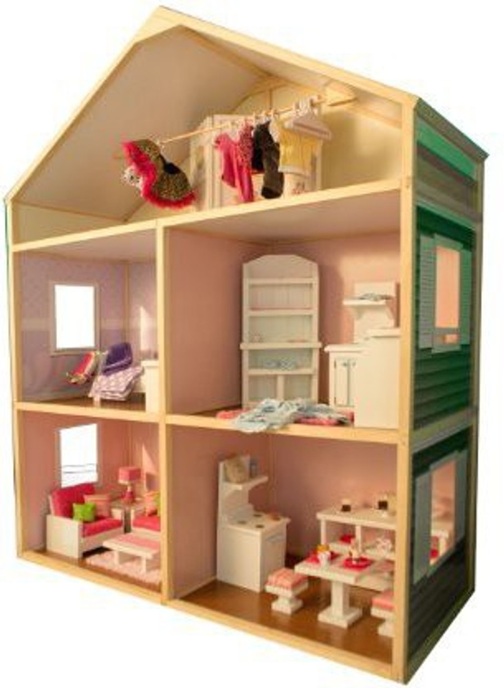 Dollhouse for 18 dolls outlet