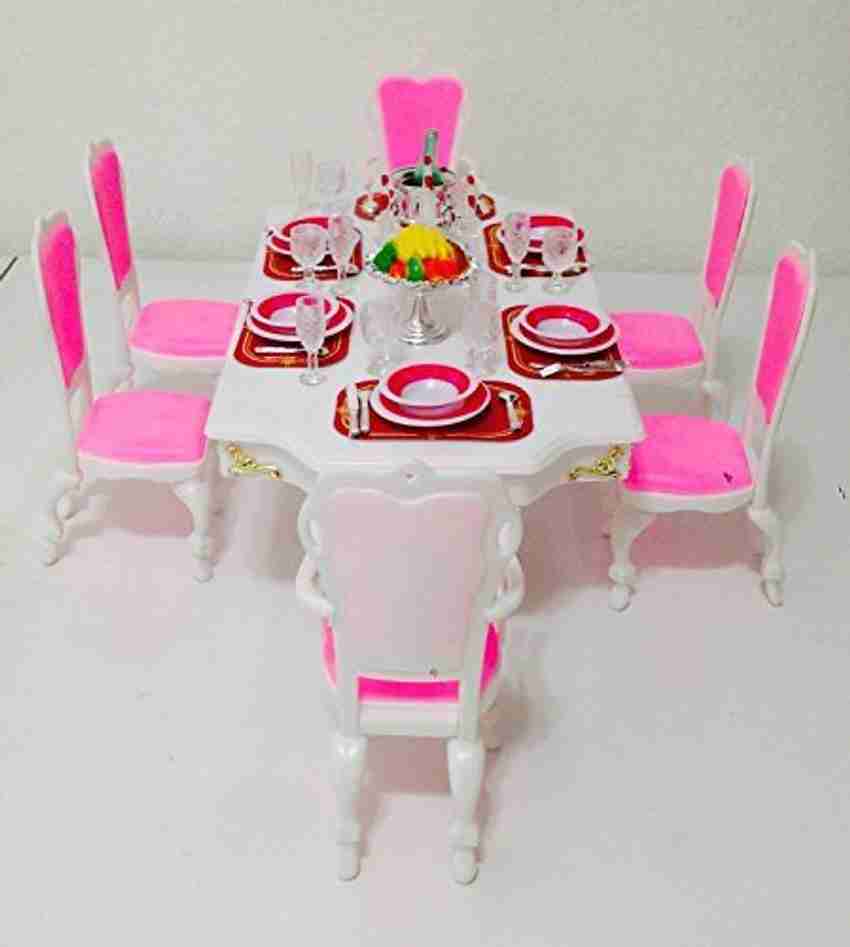 Barbie doll house furniture sets best sale
