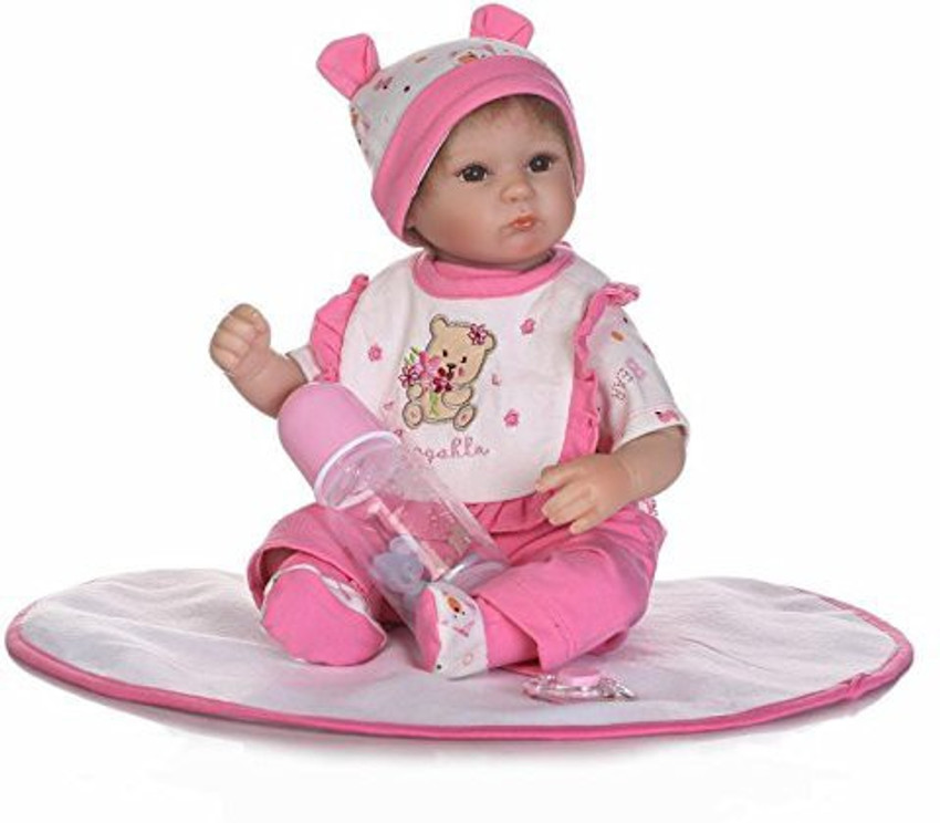 Generic Herin Reborn Baby Doll With Magnetic Pacifier Lifelike Soft