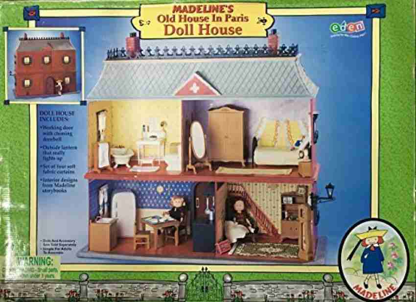 Madeline & Friends S Old House In Paris Doll House (2000) - Rare