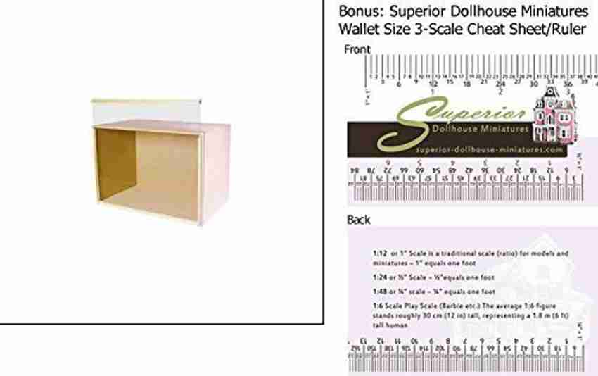Dollhouse room box sales kit