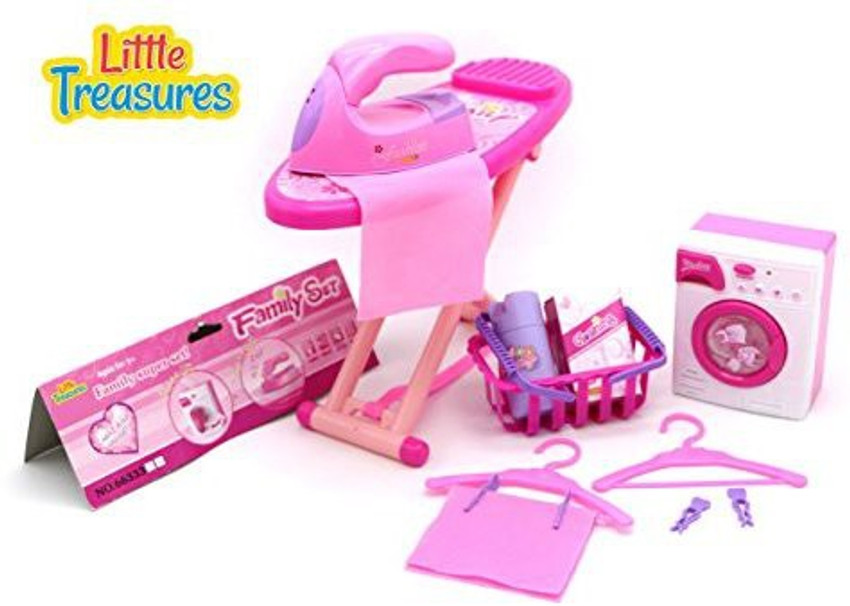 Doll laundry shop set