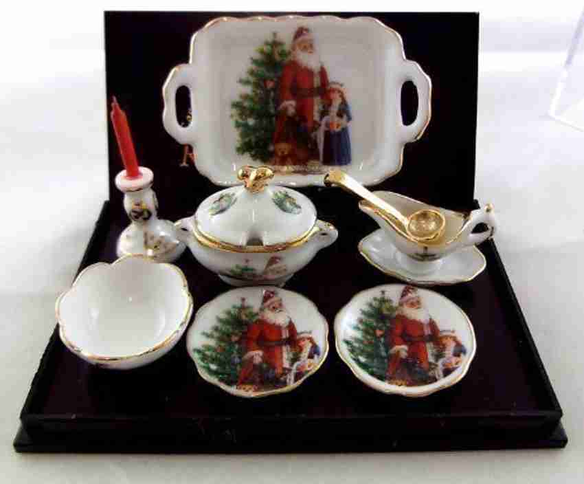 Dolls house deals dinner set
