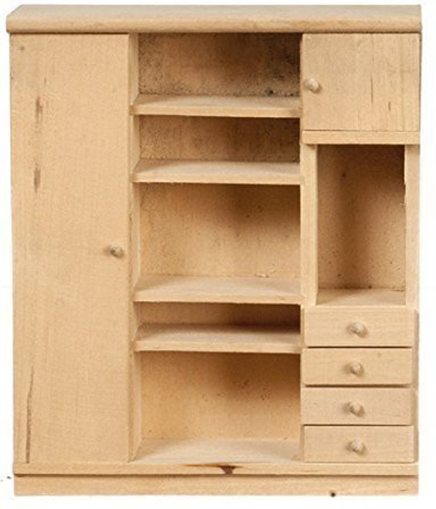 Unfinished miniature shop furniture