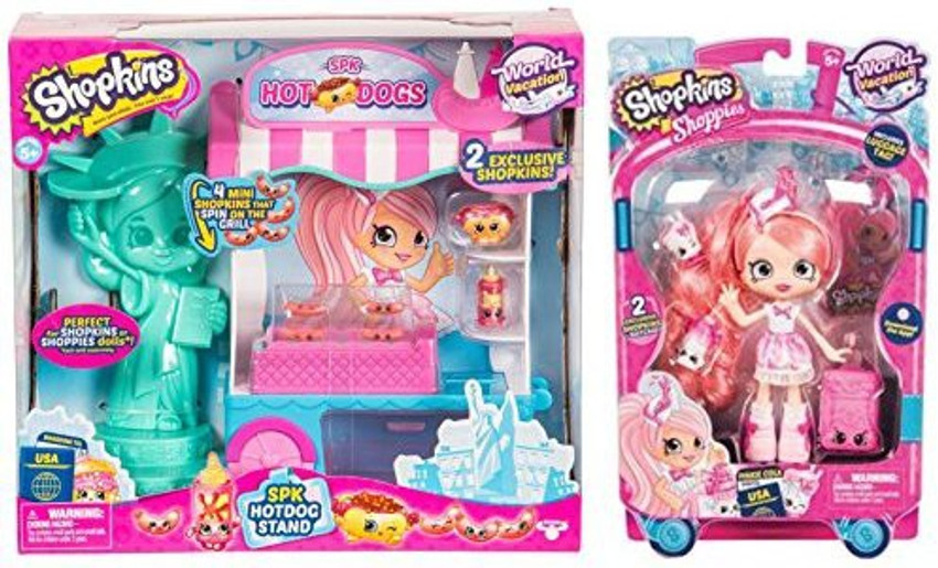 Shopkins hot dog store stand